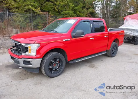 2018 Ford F-150 Xlt z USA, uszkodzony, nr VIN 1FTEW1E52JFE72018